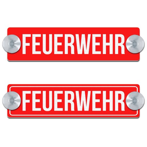 Feuerwehr graviertes schild - feuerwehr,