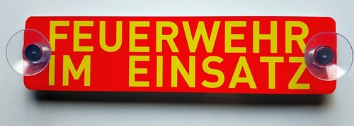Autoschild feuerwehr - autoschild,