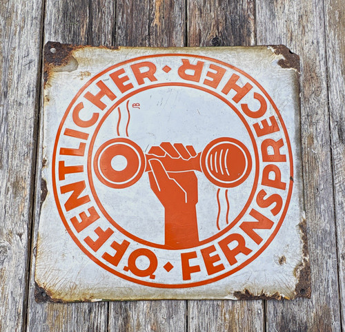 Feuersozietät blechschild - feuersozietät,