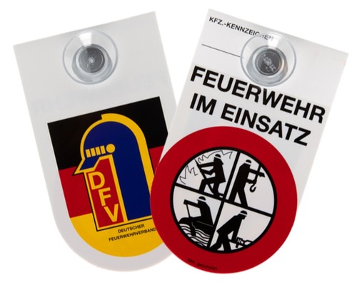 Kennzeichnungsschild dfv logo - dfv,