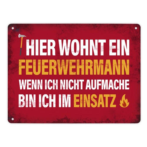 Metallschild mit spruch - metallschild,