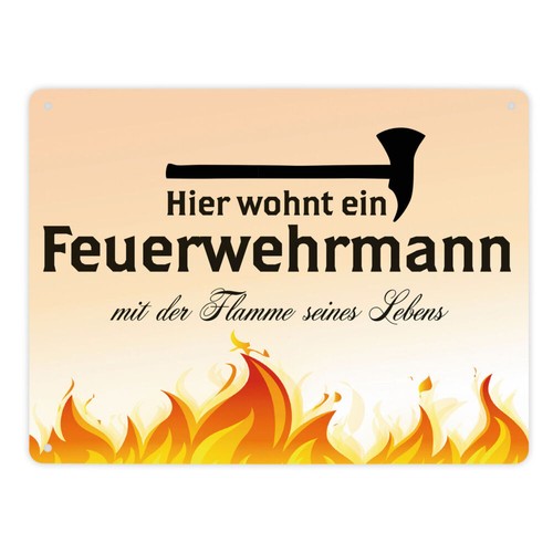 Metallschild mit spruch - metallschild, xl
