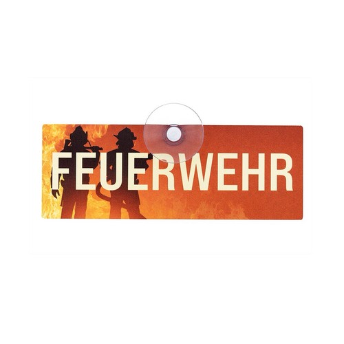 Feuerwehr schild fürs auto - fürs,