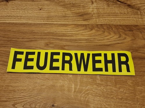 Feuerwehr rückenschild 8 - feuerwehr, 38