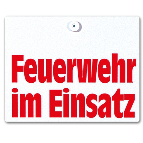 Schild mit saugnapf - schild,