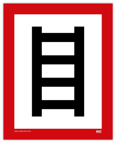 Anleiterstelle schild - anleiterstelle, –