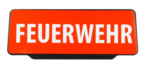 Feuerwehr einsatzschild - feuerwehr,