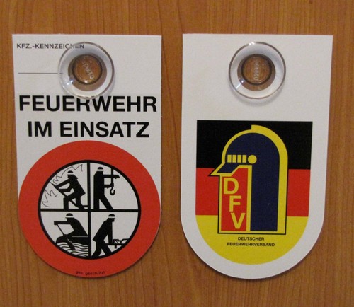 Kfz kennzeichnungsschild - kfz,