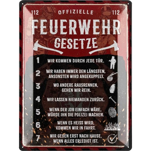 Xxl retro blechschild - xxl,