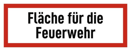 Fläche für die feuerwehr - fläche,