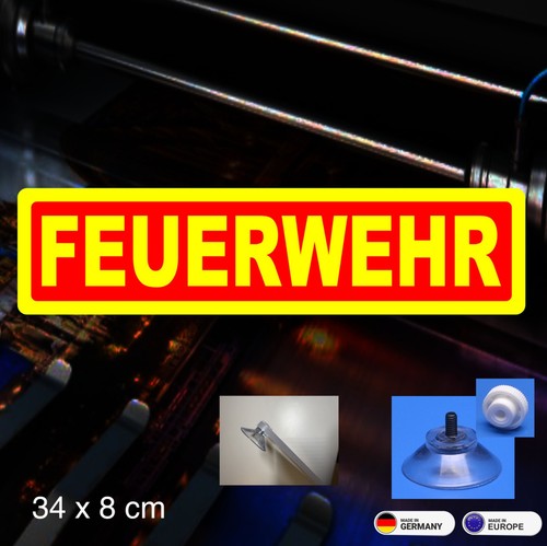 Feuerwehr schild mit - feuerwehr,,